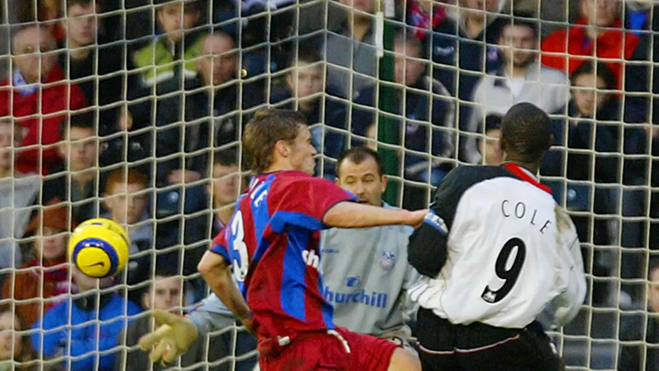 FBL-ENG-PREM-FULHAM-CRYSTAL PALACE-COLE-GOAL Square Horizontal, Király Gábor 