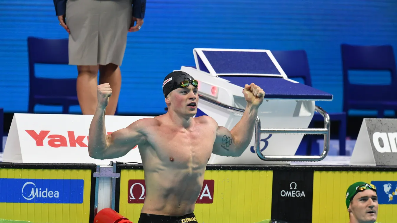 FINA2017, Úszás Vizes VB, férfi 50 m mell, döntő, Adam Peaty 