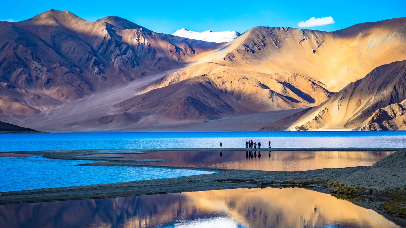Pangong, tó, Tibet, Ladakh, 