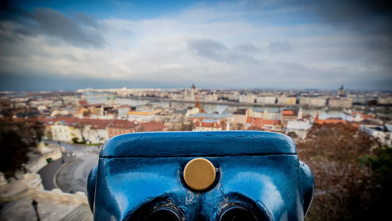 koronavírus, vírus, járvány, turizmus, üres, üres tér, Halászbástya, Budapest, látványosság, nevezetesség, turista, turista nélkül, turisták nélküli Budapest, 2020.12.08. 