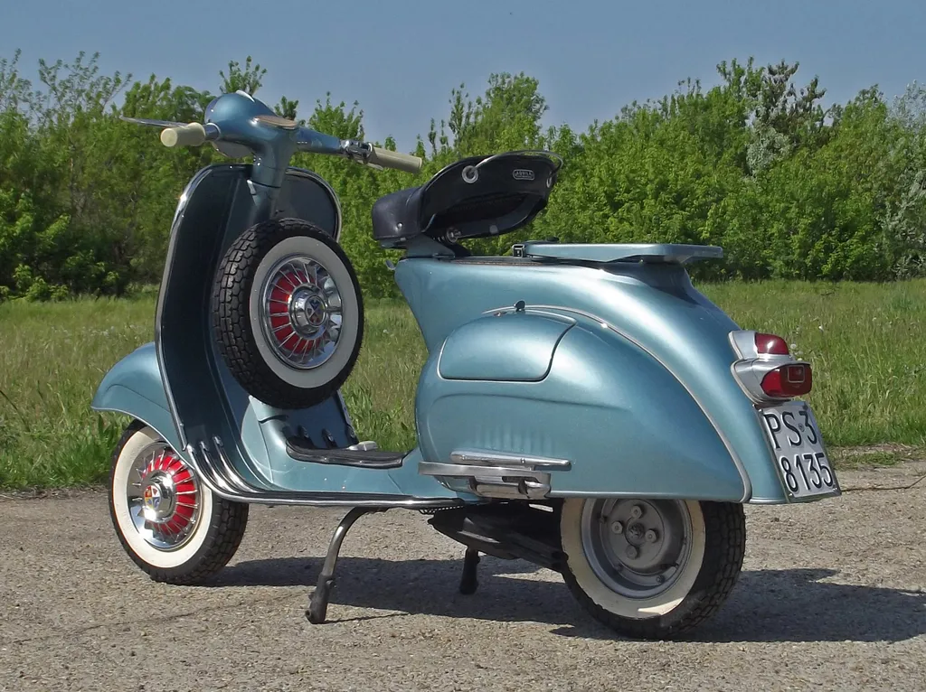 Piaggio Vespa VBB (1961) veteránteszt 