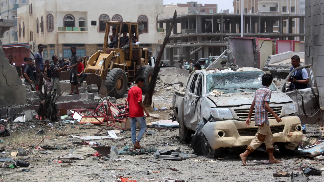 Jemeni polgárháború - Öngyilkos merénylet 