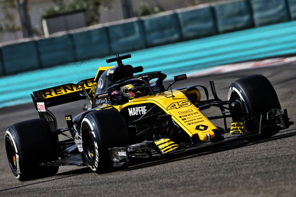 Forma-1, Artyom Markelov, Renault Sport Racing, Abu-dzabi teszt 