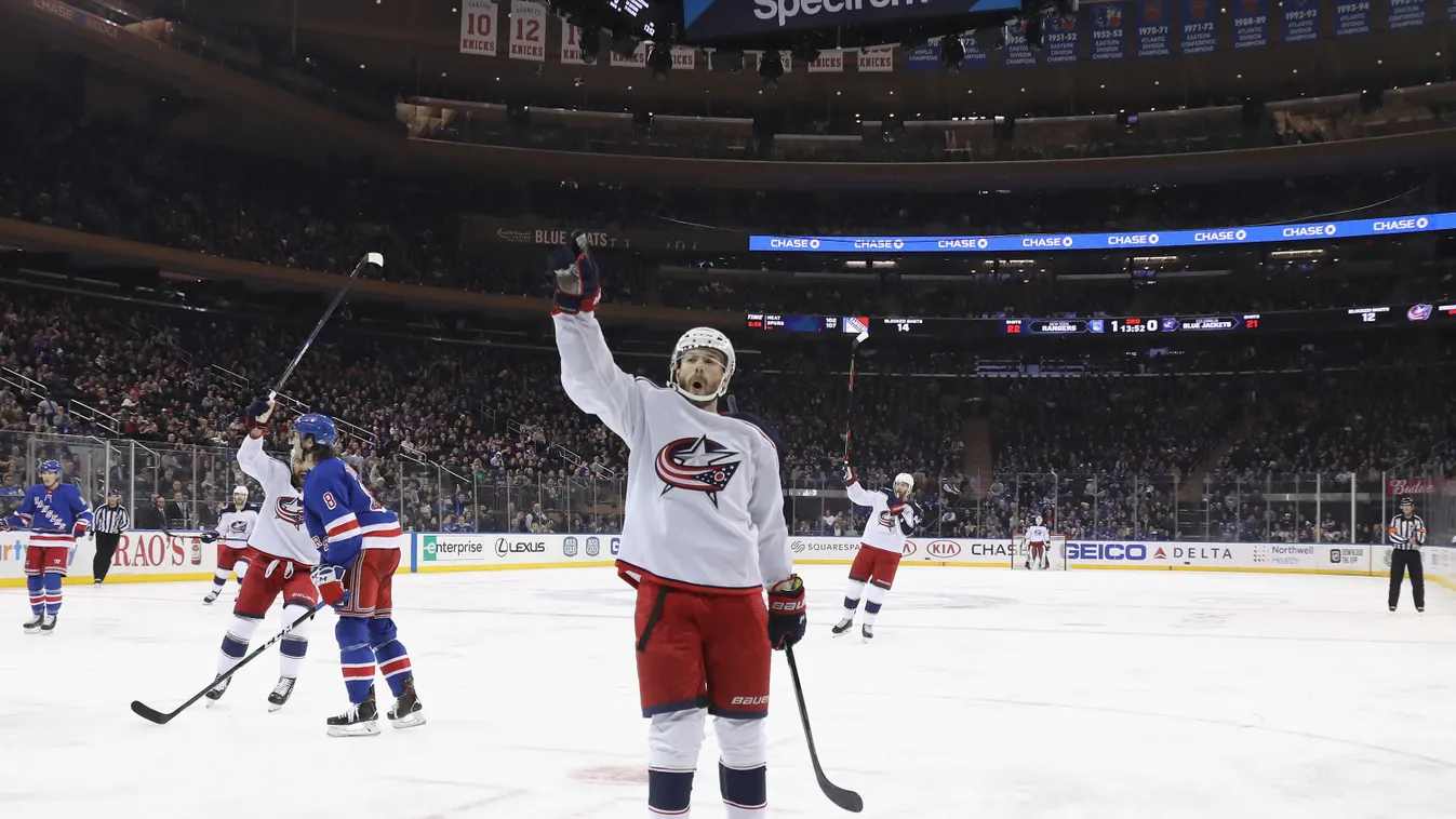 Columbus Blue Jackets v New York Rangers GettyImageRank3 SPORT ICE HOCKEY national hockey league 