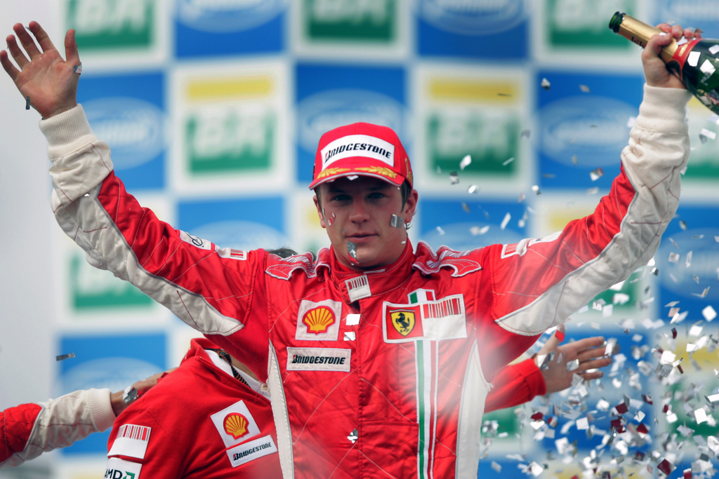 Forma-1, Kimi Räikkönen, Scuderia Ferrari, 2007, Brazil Nagydíj 