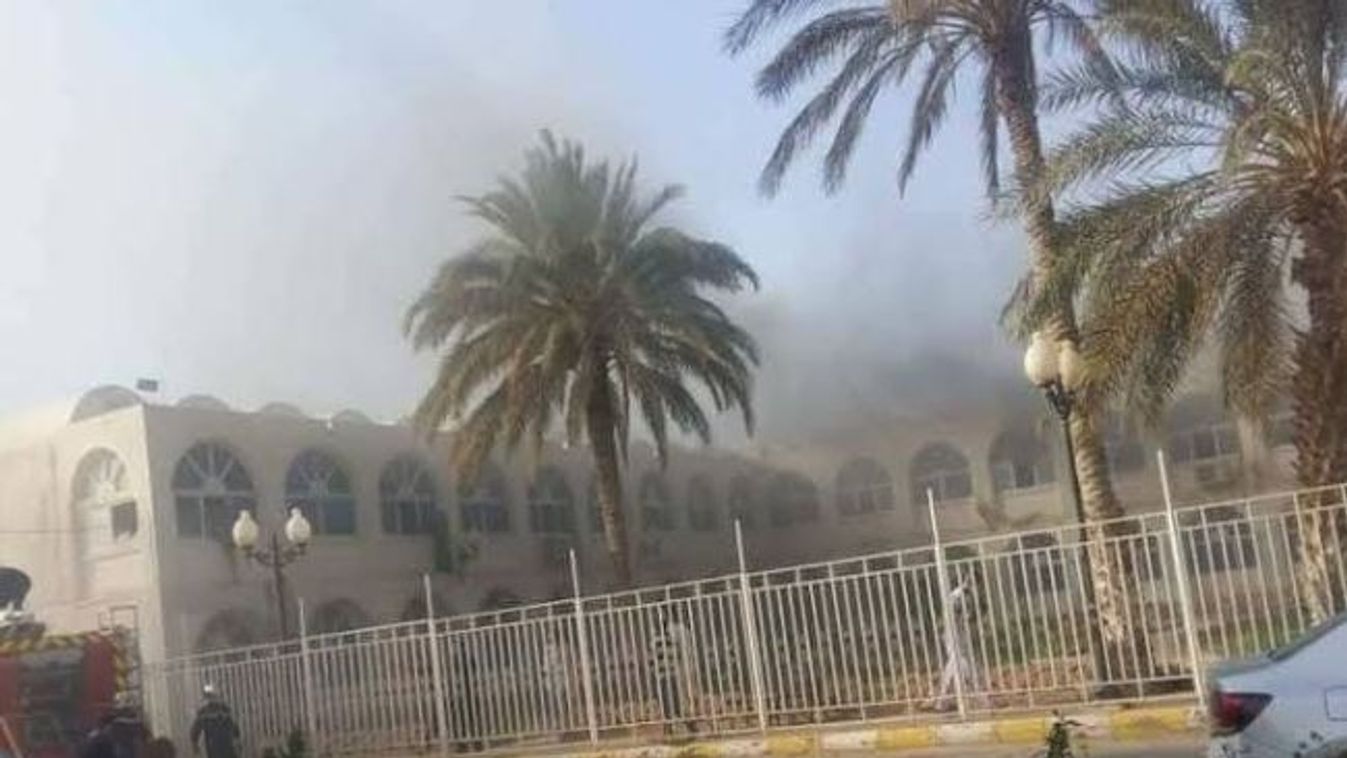 Tűz, Algéria, kórház, El-Oued, csecsemő, újszülött 