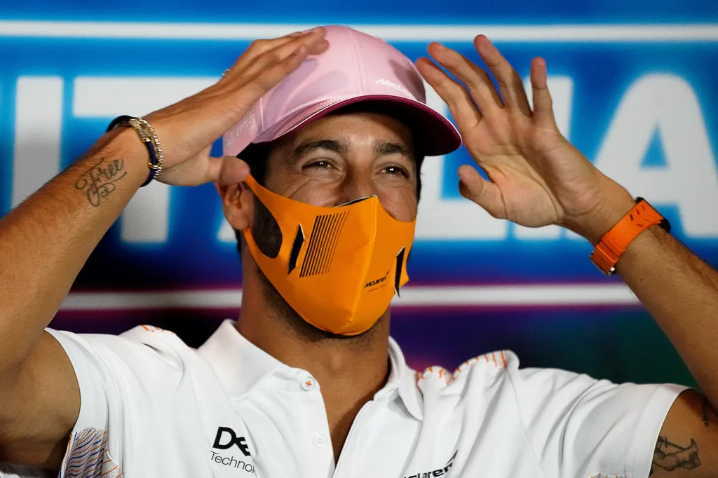 Forma-1, Olasz Nagydíj, csütörtök, Daniel Ricciardo, McLaren 