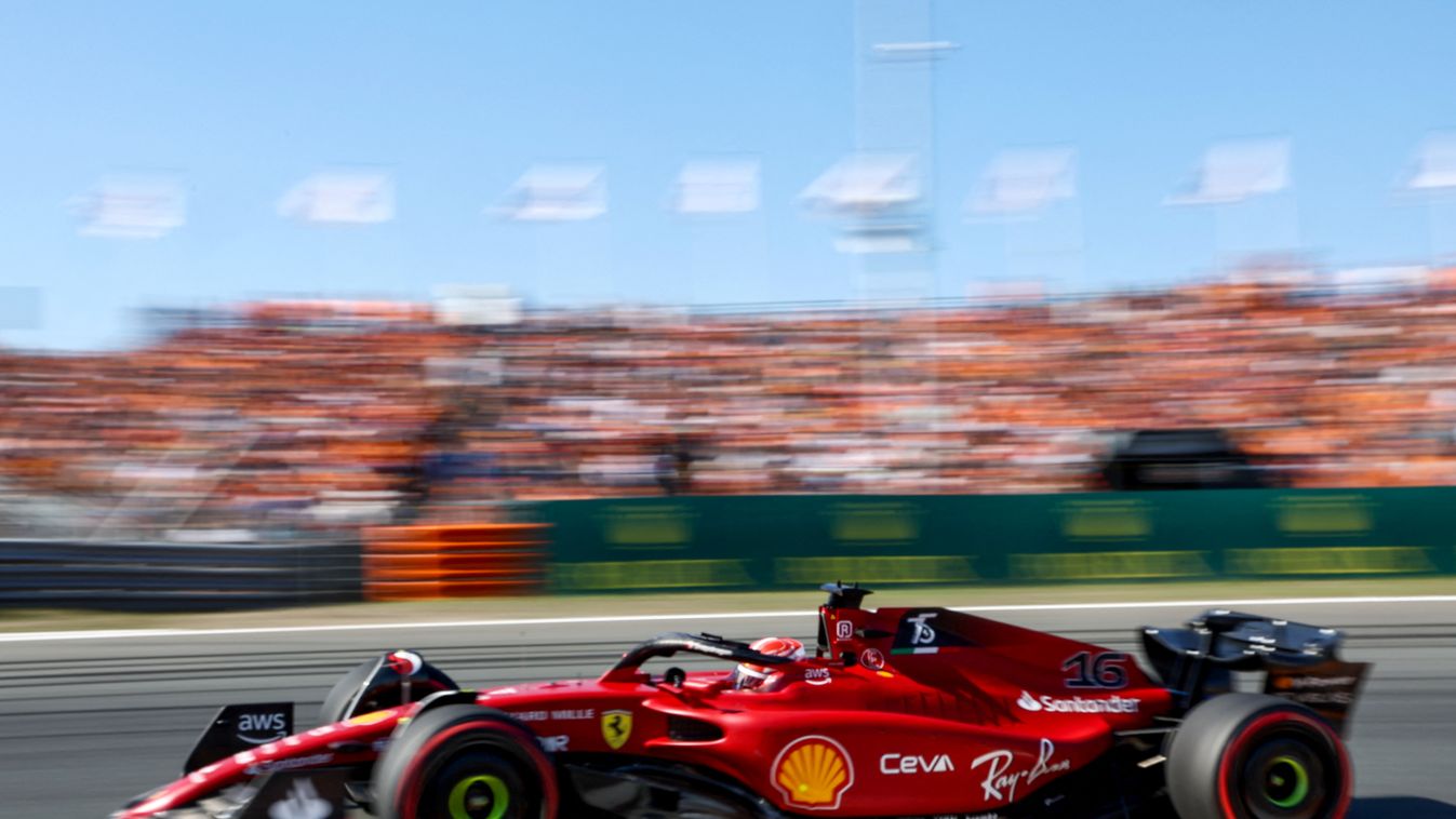 Forma-1, Charles Leclerc, Ferrari, Holland Nagydíj 2022, szombat 