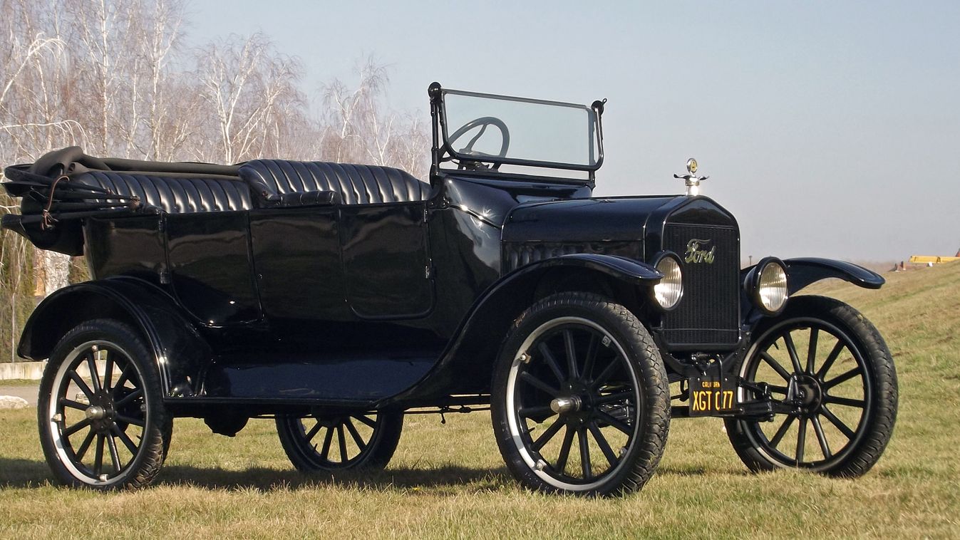 Ford T-modell Touring (1921) veteránteszt 