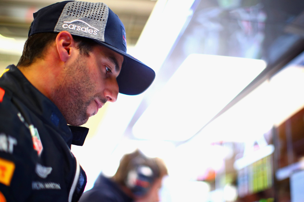 A Forma-1-es Osztrák Nagydíj pénteki napja, Daniel Ricciardo, Red Bull Racing 