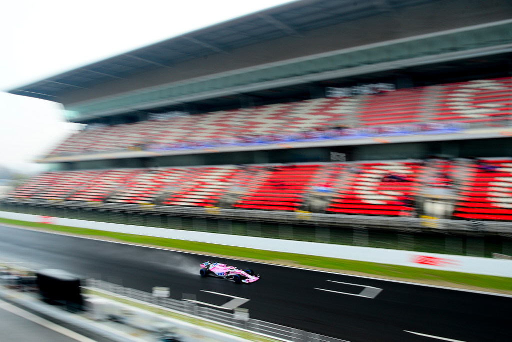 A Forma-1 előszezoni tesztje Barcelonában - 4. nap, Sergio Pérez, Force India 