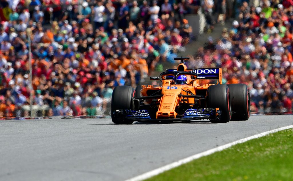 A Forma-1-es Osztrák Nagydíj, Fernando Alonso, McLaren 
