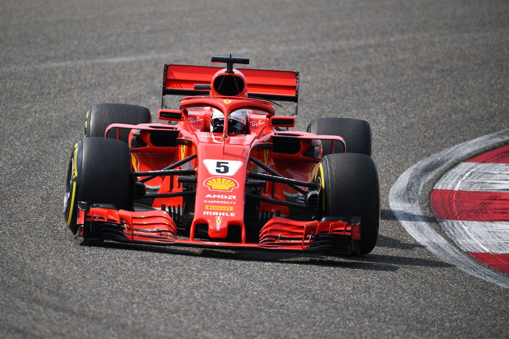 A Forma-1-es Kínai Nagydíj, Sebastian Vettel, Ferrari 