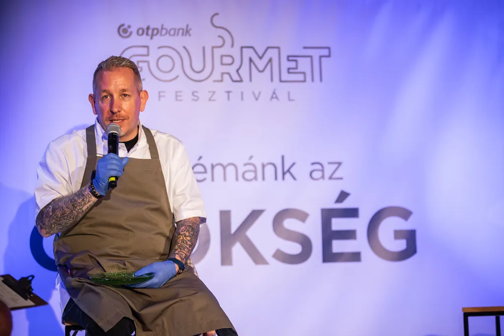 Gourmet fesztivál 2022 Gourmet fesztivál, sajtótájékoztató, Sárközi Ákos 