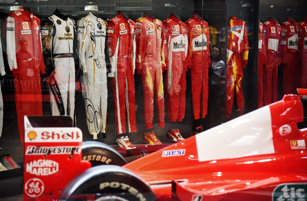 Forma-1, Michael Schumacher autógyűjteménye, Motorworld, overallok 