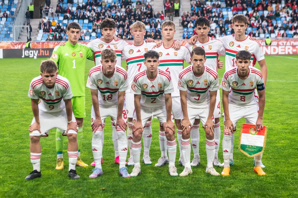 Magyarország U17 - Wales U17, 2023-as U17-es labdarúgó-Európa-bajnokság, labdarúgás, foci, Budapest, Hidegkuti Nándor Stadion, 2023.05.17. 