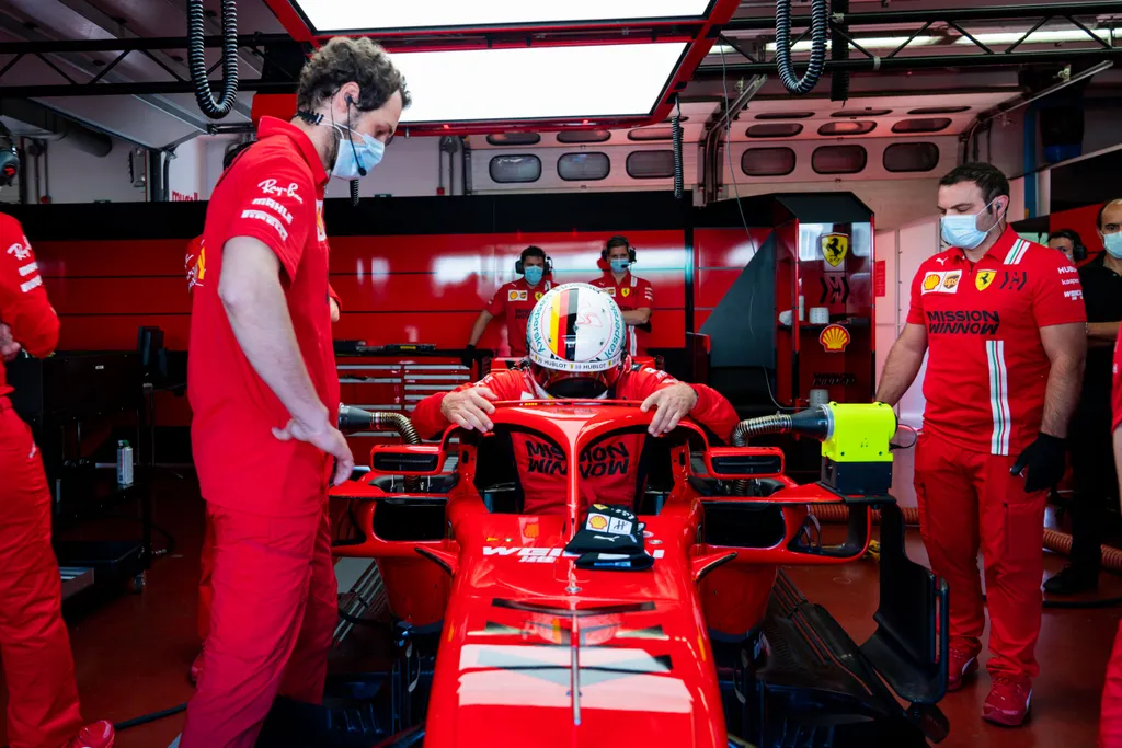 Forma-1, Sebastian Vettel, Scuderia Ferrari, Ferrari SF71-H, Mugello 