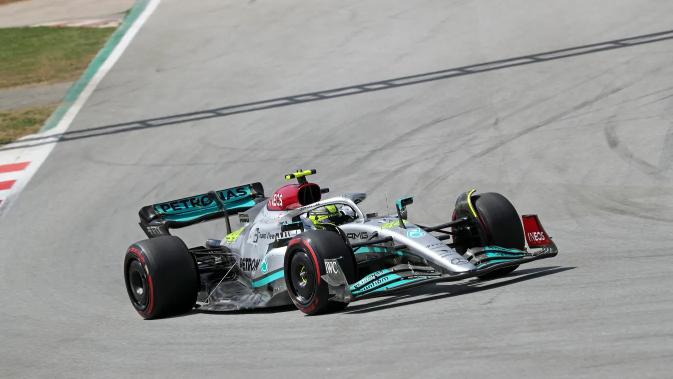 Forma-1, Lewis Hamilton, Mercedes, Spanyol Nagydíj 2022, futam 