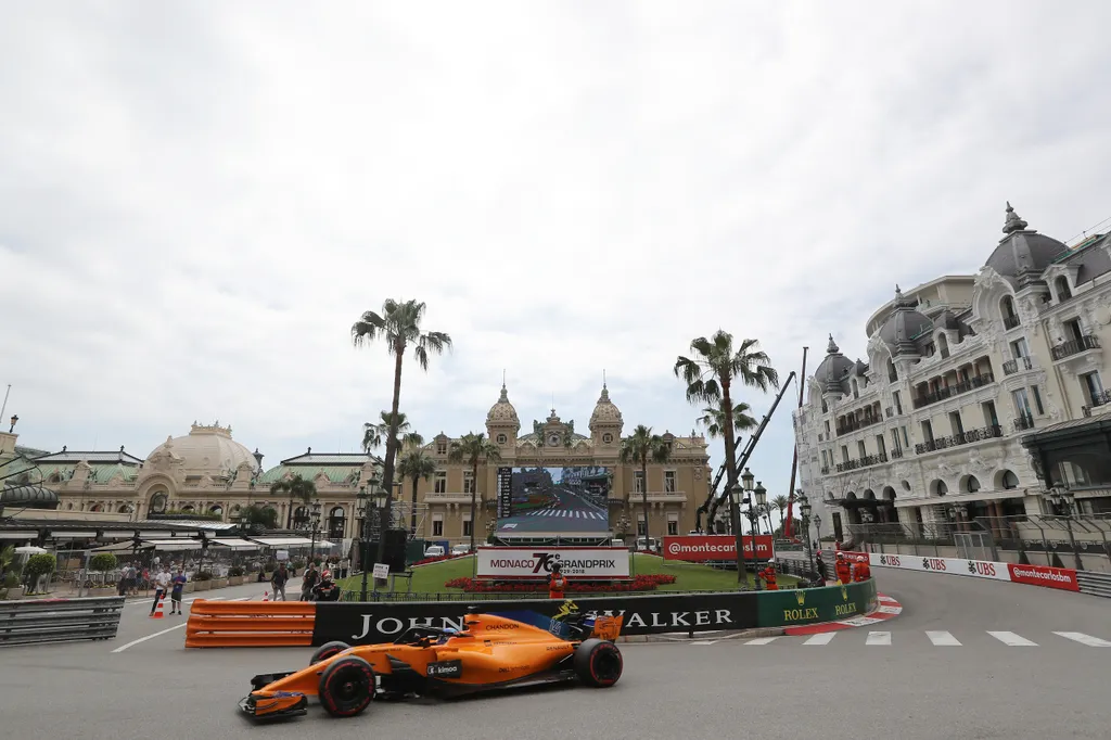 A Forma-1-es Monacói Nagydíj csütörtöki napja, Fernando Alonso, McLaren 