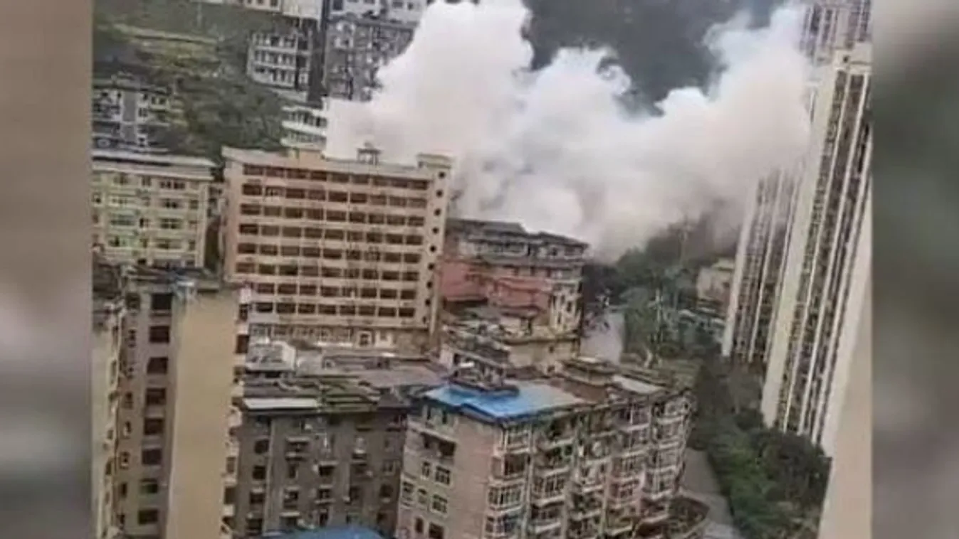 kana robbanás 20 ember a romok alatt 