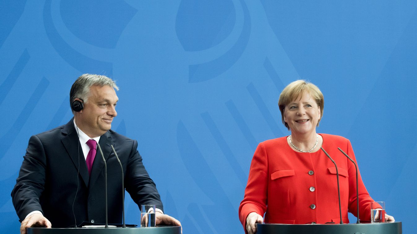 Orbán Viktor, Angela Merkel sajtótájékoztató 