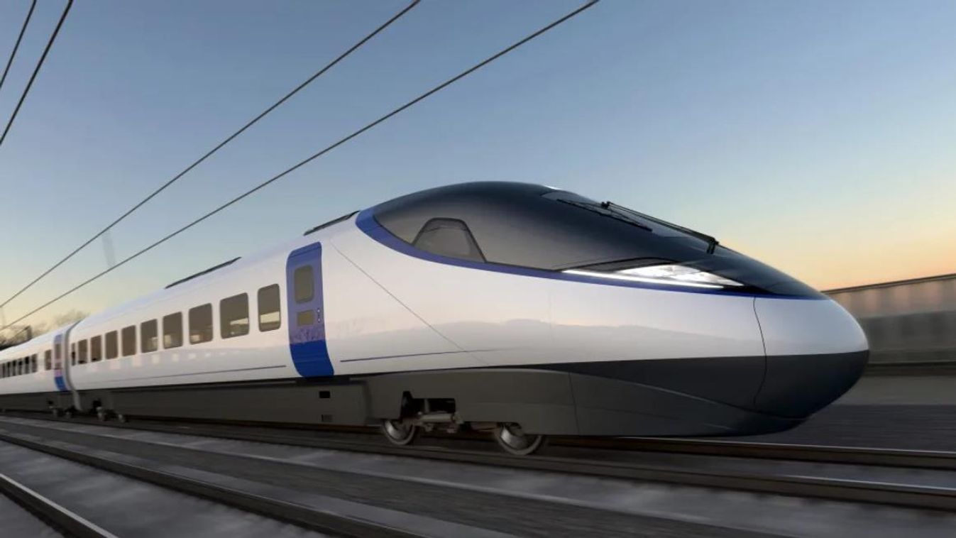 The HS2 high-speed train is set to transform the UK's rail net. 