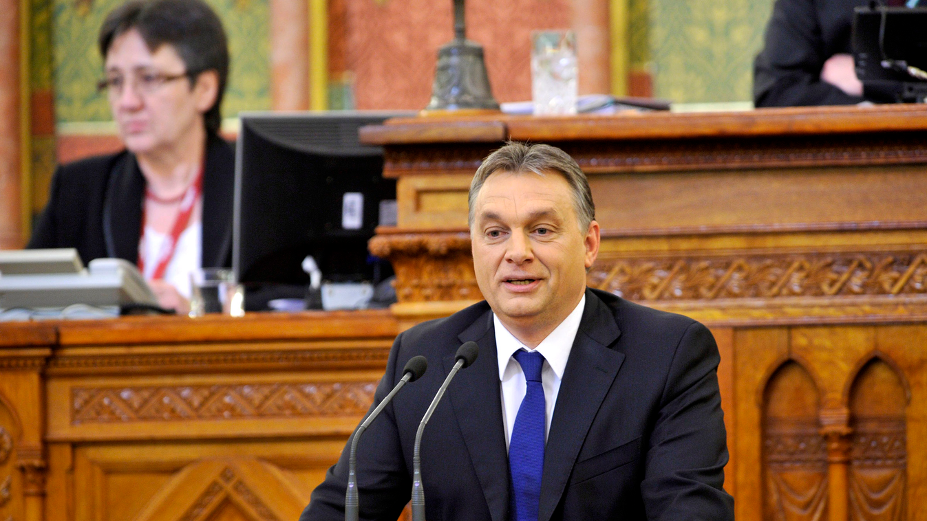Orbán Viktor napirend előtti felszólalásával kezdődik hétfőn a parlament négynapos, záró ülésszaka 