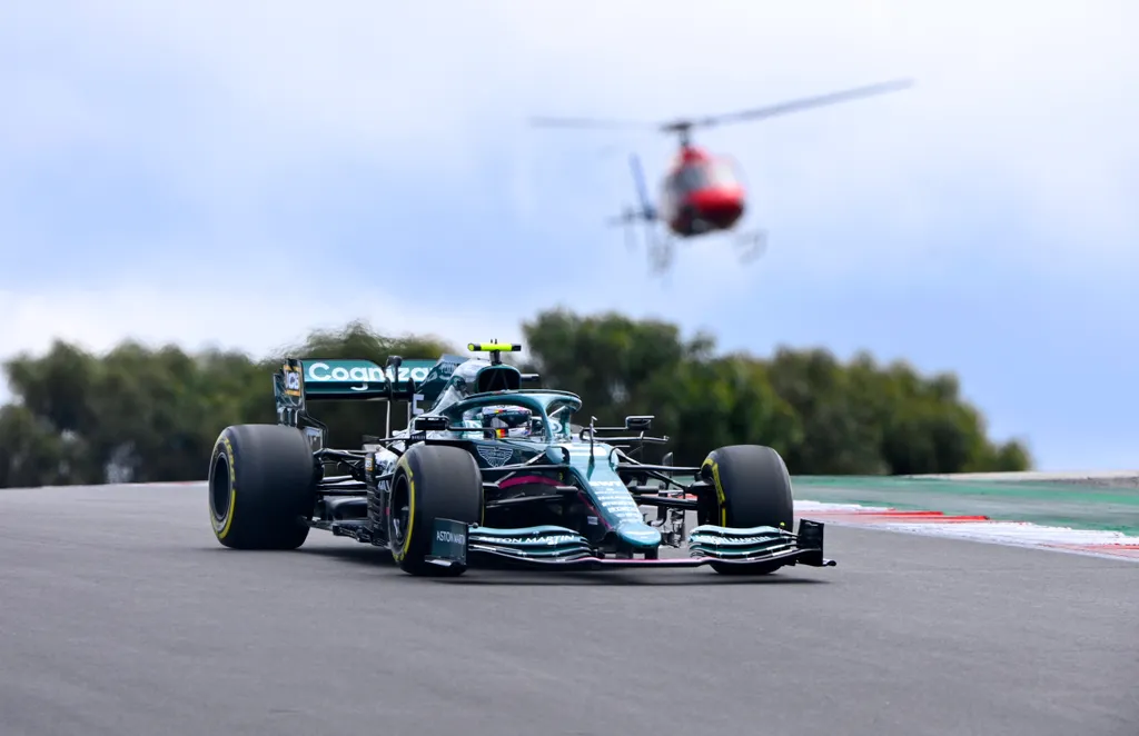 Forma-1, Sebastian Vettel, Aston Martin, Portugál Nagydíj 2021, szombat 