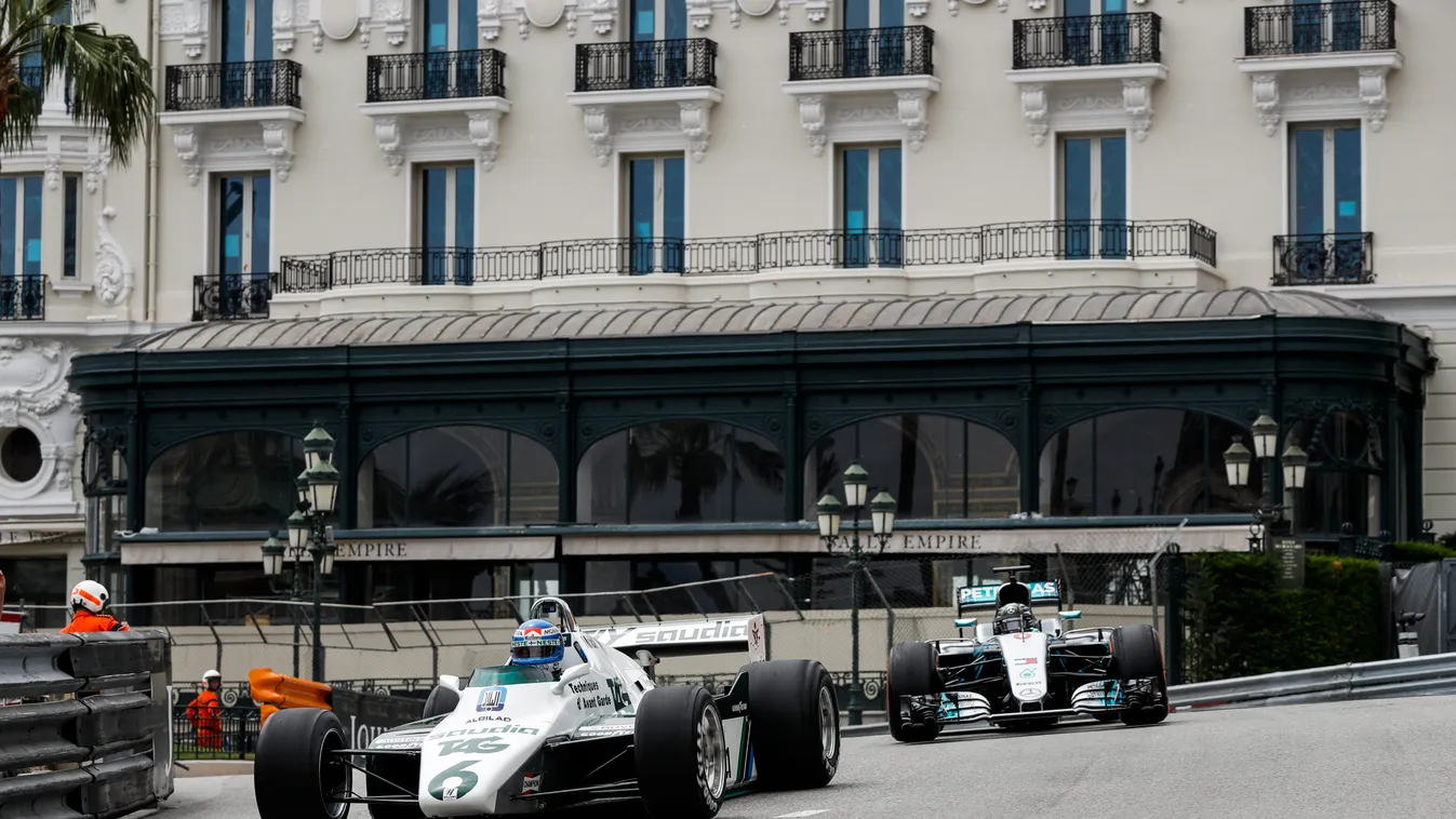 A Forma-1-es Monacói Nagydíj csütörtöki napja, Keke Rosberg, Williams, Nico Rosberg, Williams 
