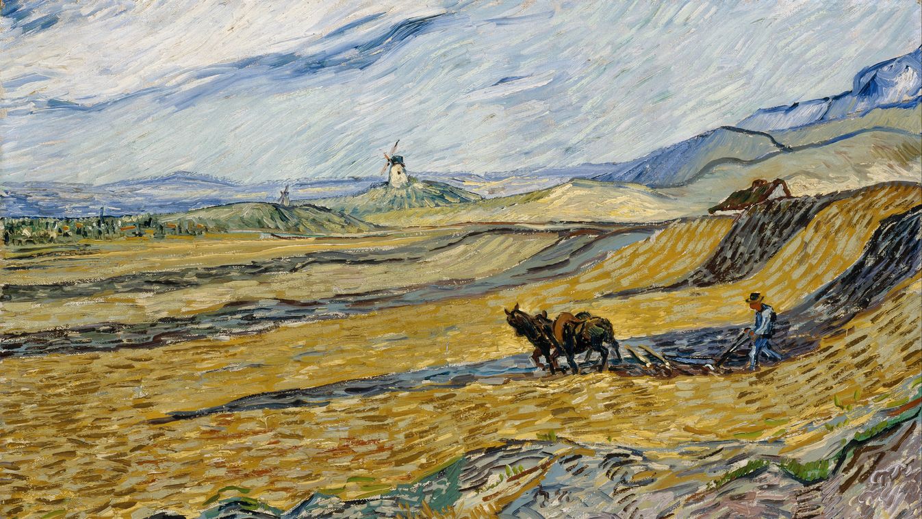 Van Gogh: Laboureur dans un Champ (1889) 