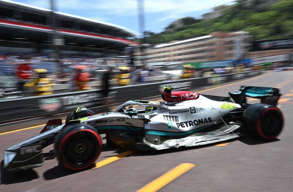 Forma-1, Lewis Hamilton, Mercedes, Monacói Nagydíj 2022, szombat 