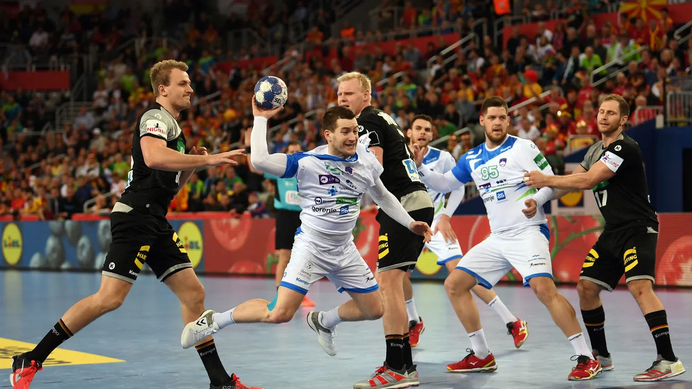 Handball European Championships: Germany vs. Slovenia 