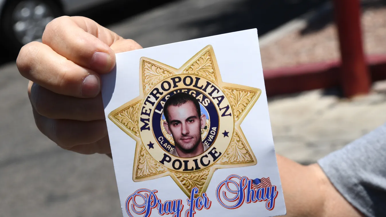 Shay Mikalonis lelőtt rendőr Las Vegas 