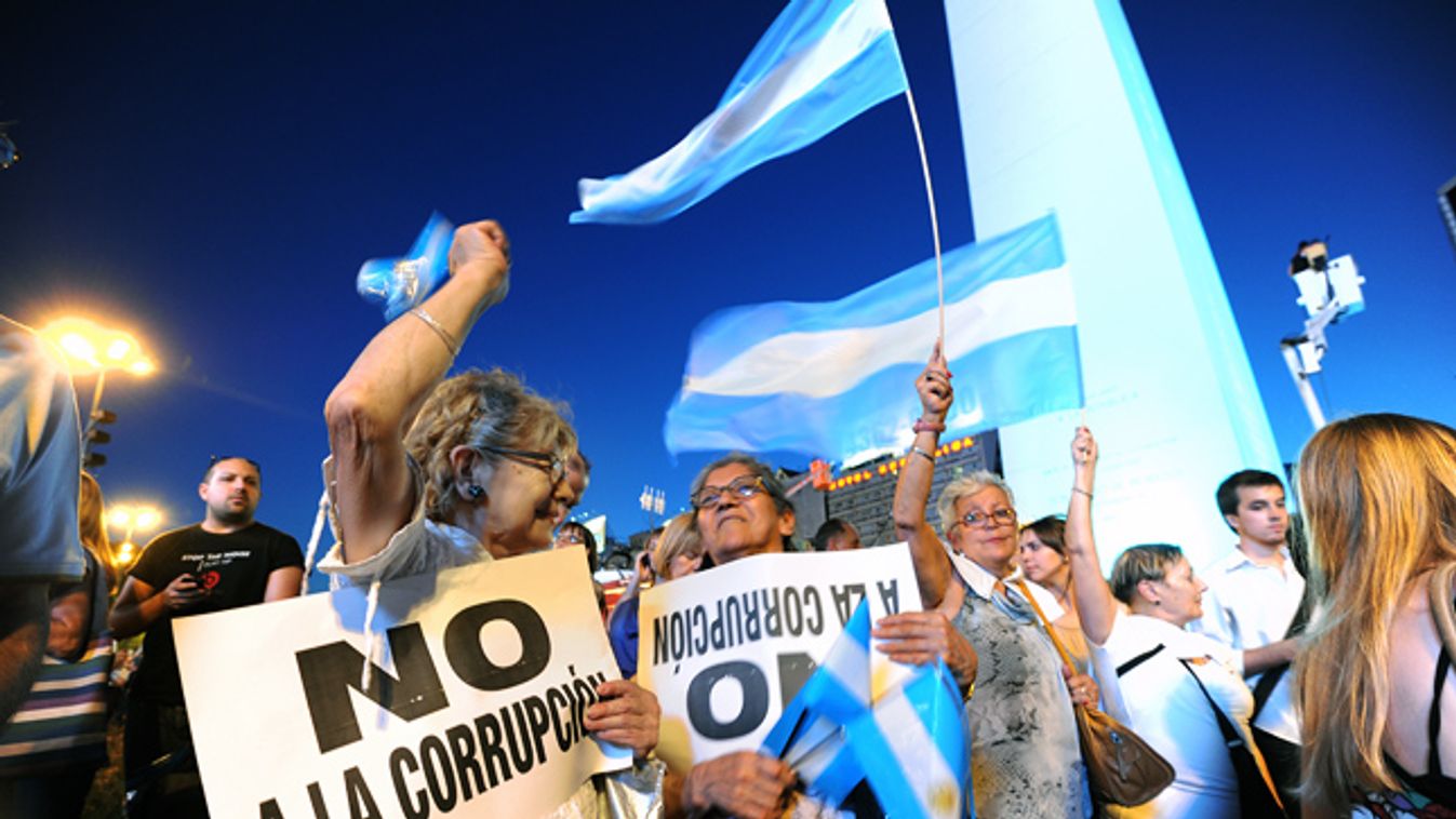 argentína, államcsőd, gazdasági válság, tüntetés a kormány, Cristina Fernández de Kirchne ellen 
