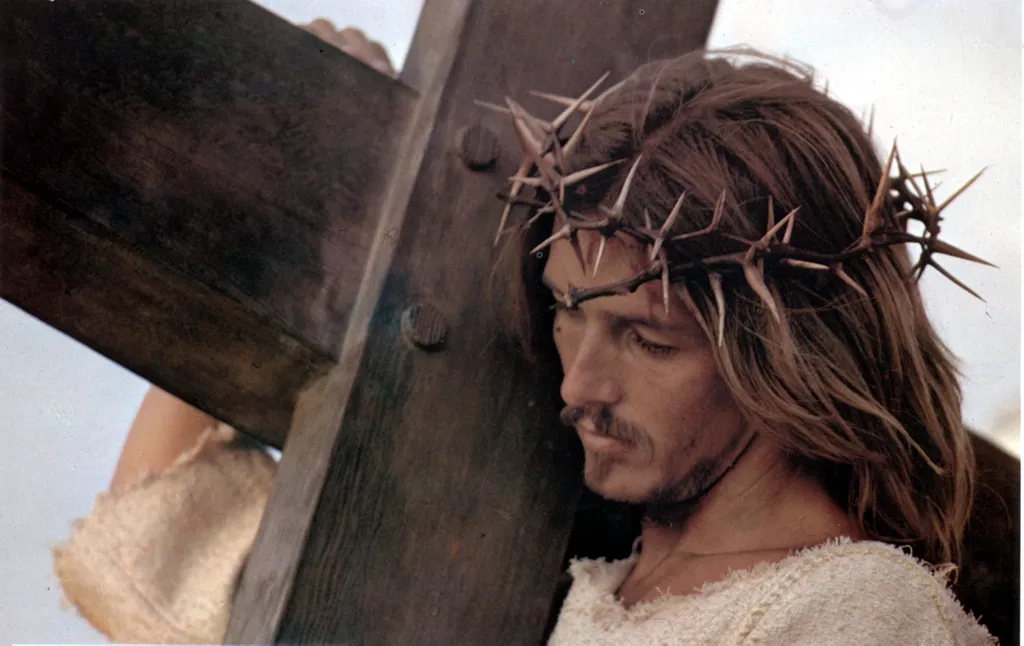Jesus Christ Superstar (1973) usa Cinéma jésus dieu croix couronne d'épine thorn crown Horizontal CHRIST CRUCIFIX 