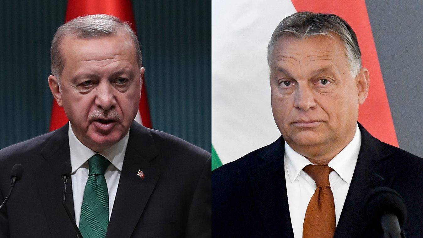 Erdogán török Orbán Viktor miniszterelnök 