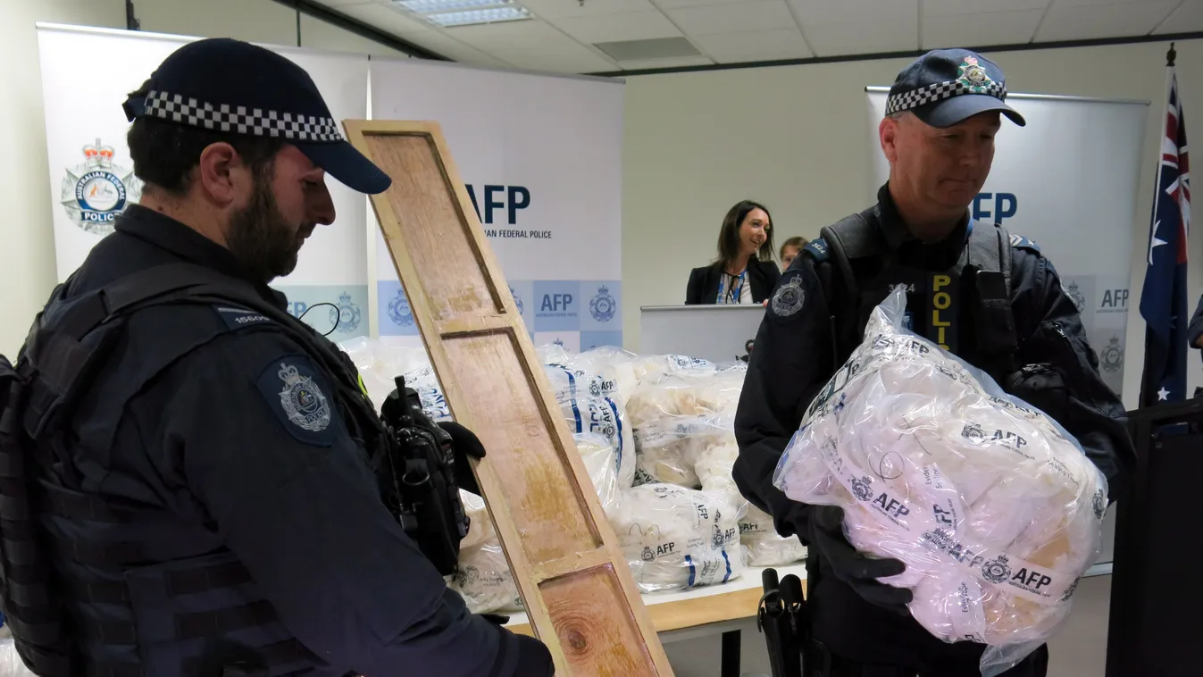 kábítószer kábítószerfogás Metamfetamin Melbourne ausztrál rendőrség 