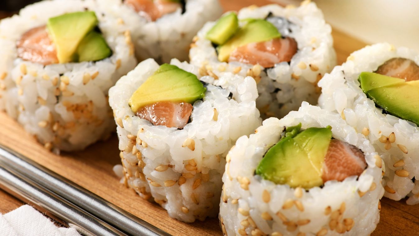 sushi, étel, Japán 