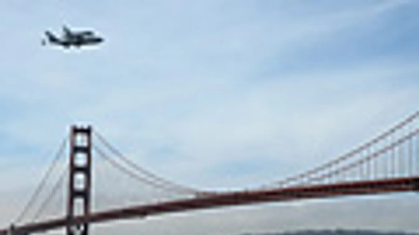 Endeavour szállítás, ismert épületek, San Francisco, golden gate 