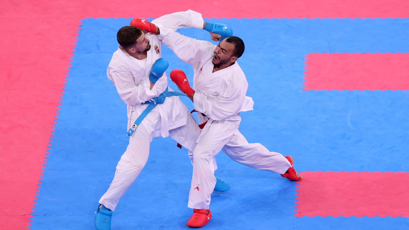 Karate - Olympics: Day 14 olimpia karate 2020 Japán Tokió Hárspataki Gábor 