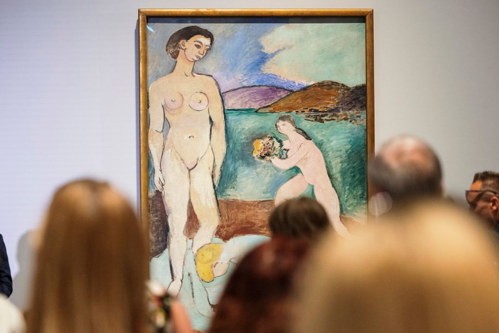MATISSE, Henri, Nagyszabású Matisse–kiállítás, Matisse, nyílt, Szépművészeti Múzeum 