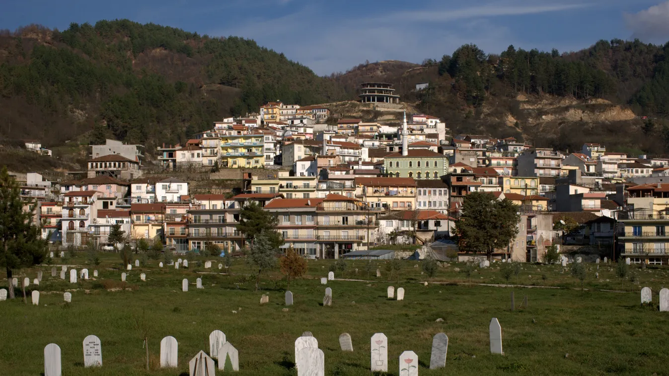 Ehinos pomak village, Xanthi, Thrace, Greece Ekhinos Echinos Görögország falu 