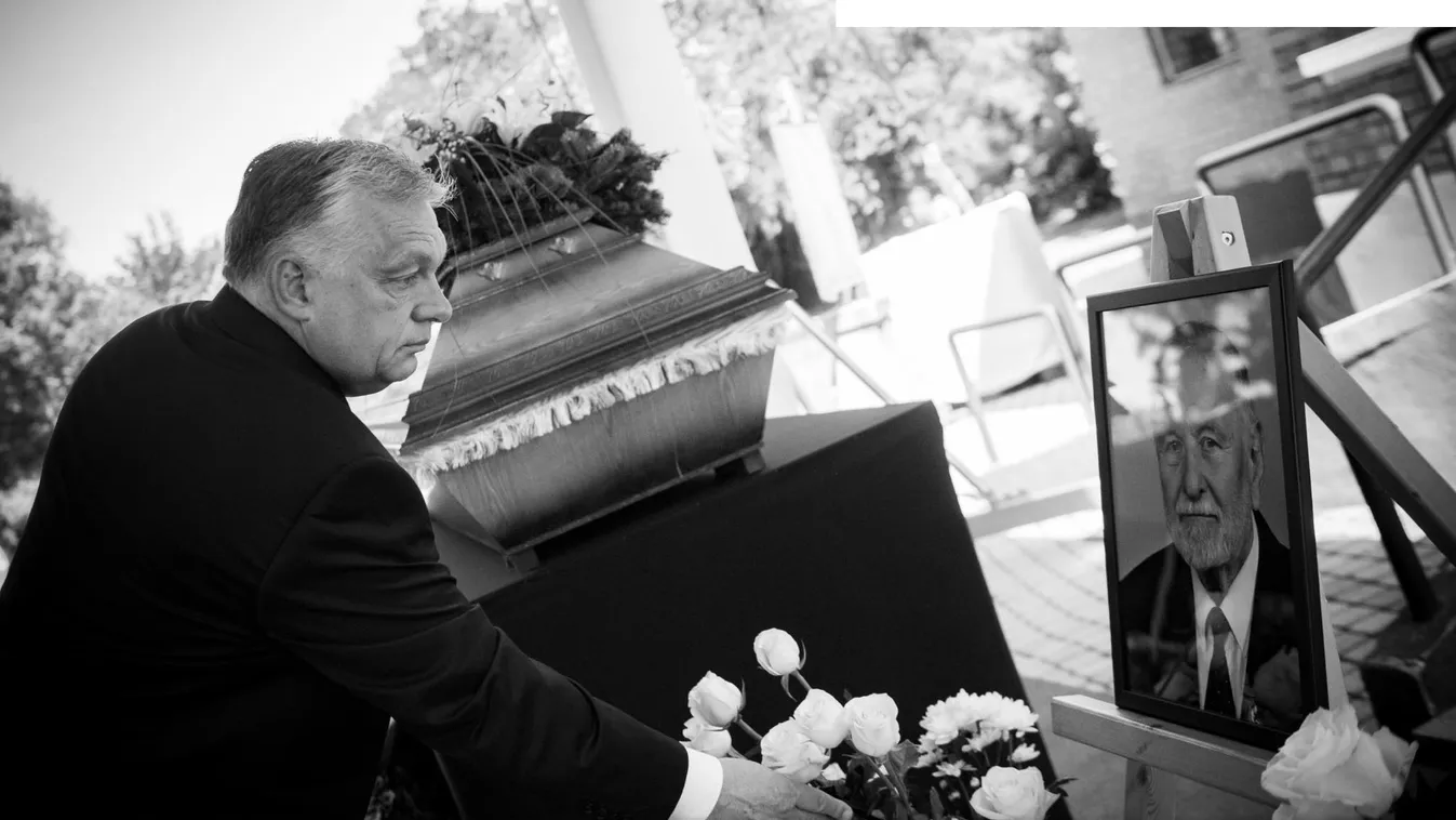 Tellér Gyulát, temetés, Orbán Viktor 