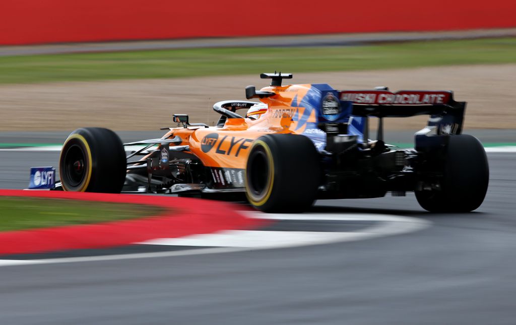 Forma-1, Brit Nagydíj, péntek, Carlos Sainz, McLaren 