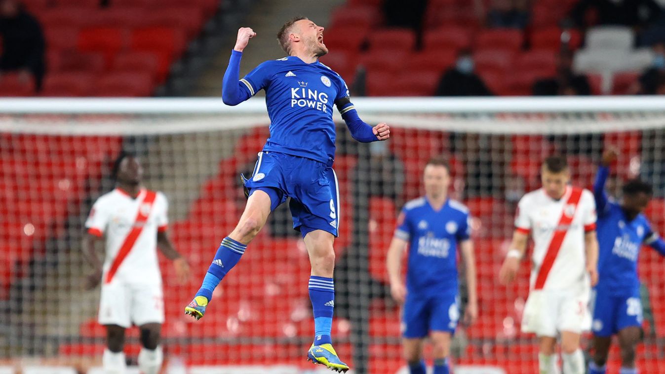 Leicester City labdarúgás FA-kupa Jamie Vardy 