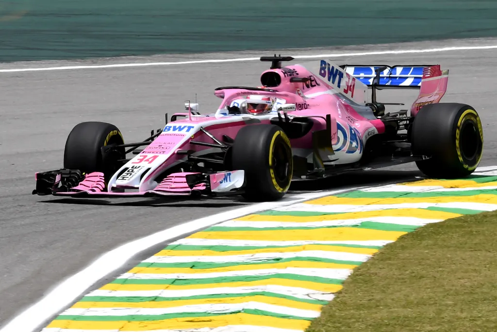 Forma-1, Nicholas Latifi, Force India, Brazil Nagydíj 
