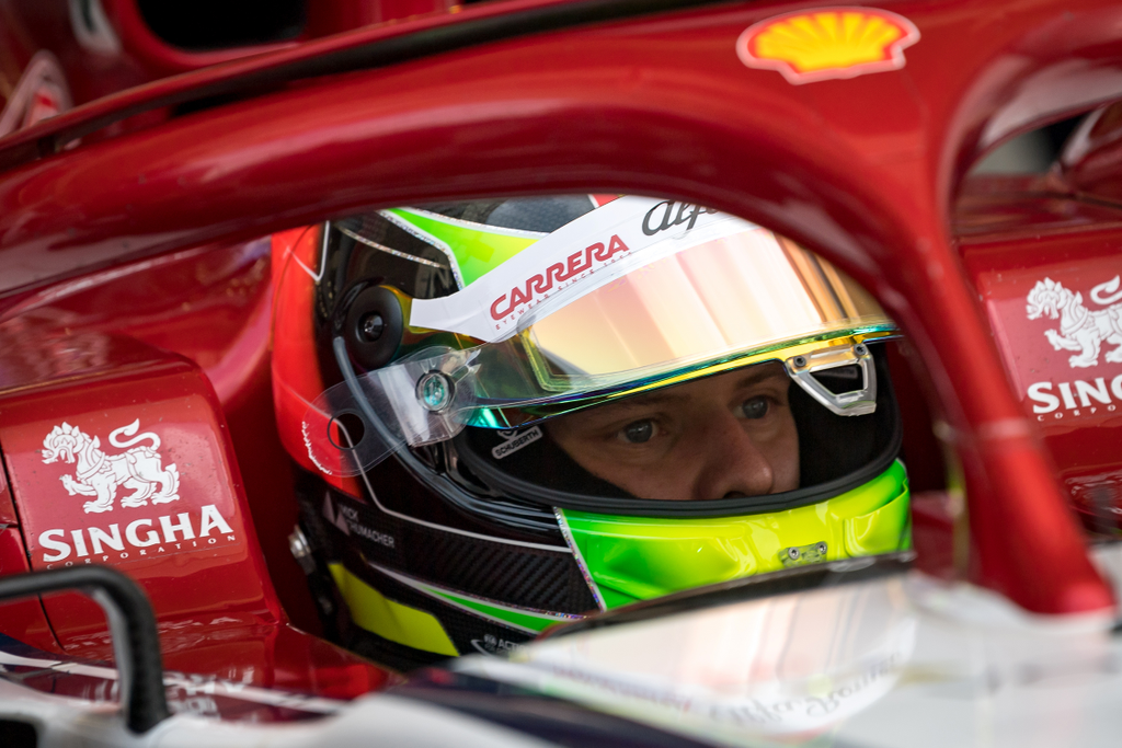 Forma-1, Mick Schumacher, Alfa Romeo Racing, Bahrein teszt 