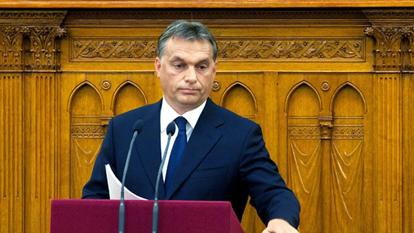 Orbán Viktor miniszterelnök, új költségvetés, szigorú megszorítások