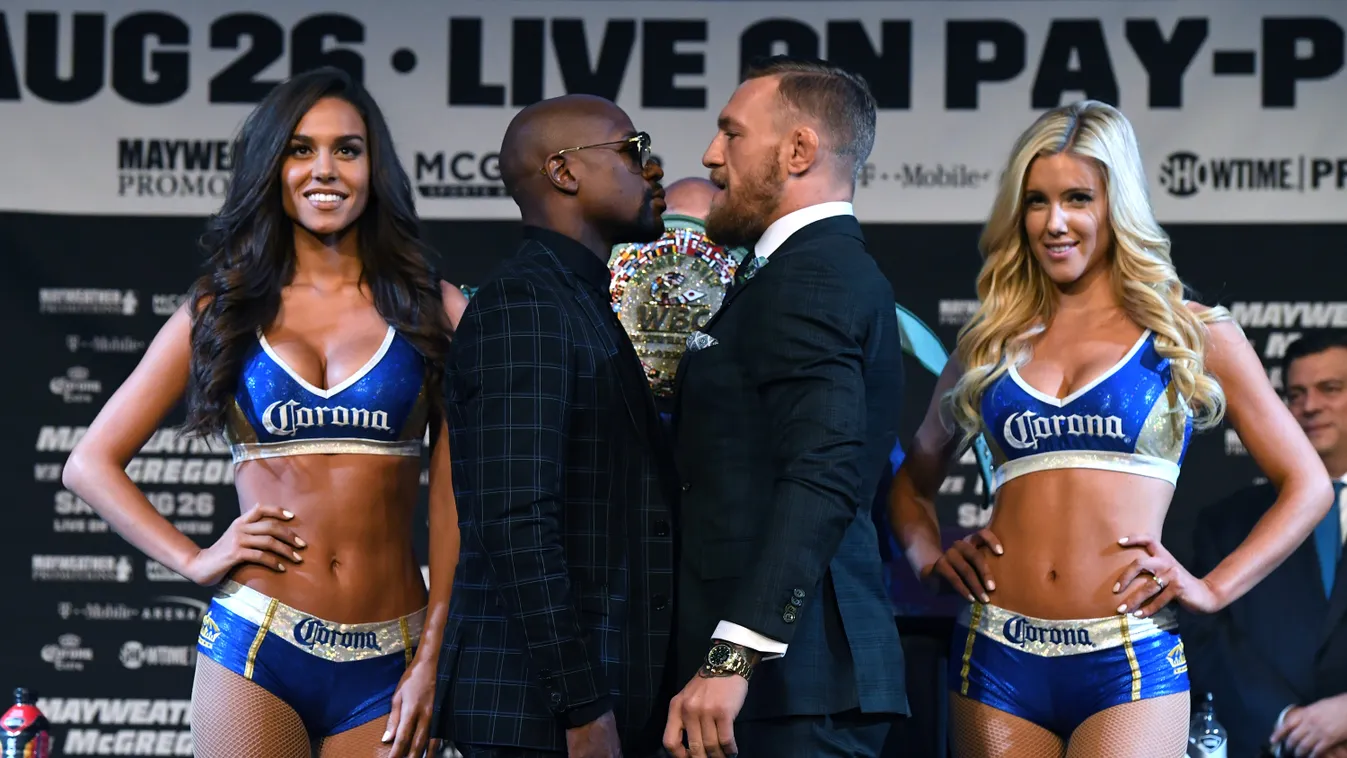 Floyd Mayweather Jr. v Conor McGregor - News Conference GettyImageRank2 SPORT BOXING 