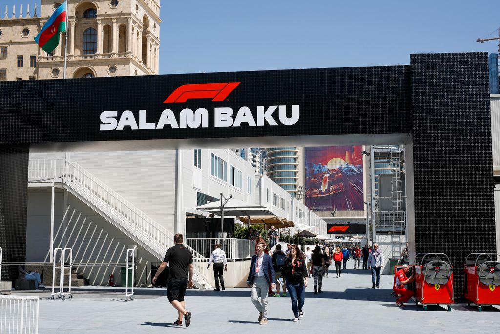 Előkészületek a 2018-as Azeri Nagydíjra, Baku City Circuit 